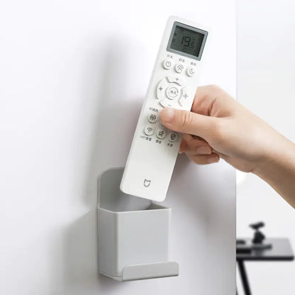 Wall-Mounted Remote Control Storage Organizer Box