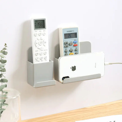 Wall-Mounted Remote Control Storage Organizer Box