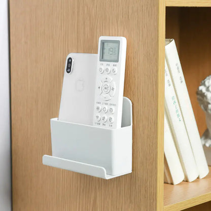 Wall-Mounted Remote Control Storage Organizer Box